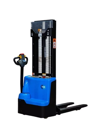 Штабелер самоходный 1,5 т 2,5 м TOR WS15H-2500SC PRO Li-ion 24/60 В/Ач контроль скорости подъема 1048089 купить в Перми