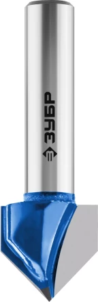 ЗУБР 15.8 x 16 мм, угол 90° мм, фреза пазовая галтельная V-образная, Профессионал (28752-15.8) купить в Перми