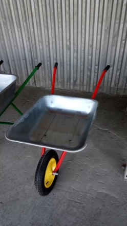 Тачка садовая грузоподъемность 90 кг объем 65 л Россия 68967 купить в Перми