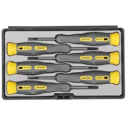 Набор STAYER "PROFESSIONAL" "MAX-GRIP": Отвертки для точн работ, Cr-V, двухкомп рукоятка, магнит наконеч, 6 предметов 25826-H6 G