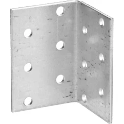 Крепежный угол ЗУБР "МАСТЕР" равносторонний, 60х40х40мм, 50шт 310205-060-040