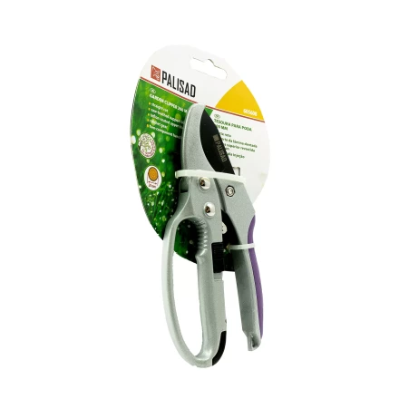Секатор прямого реза Palisad, 200 мм, храповой механизм, металлические обрезиненные рукоятки, Luxe 605608 купить в Перми