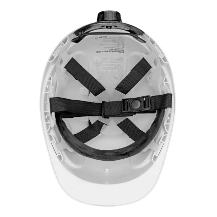 Каска защитная ударопрочная Denzel 89204, ABS/PC, плавная регулировка, модель «Форвард» (К-05),белая купить в Перми