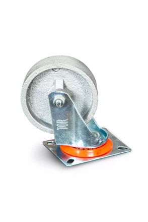 Колесо поворотное чугунное EM01 VKV 100 100 мм термостойкое 1024215 купить в Перми