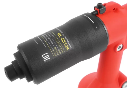 Пневматический резьбовой заклепочник MESSER RL-5312K с комплектом для установки заклепок М3. М4, М5, М6, М8, М10. М12 купить в Перми