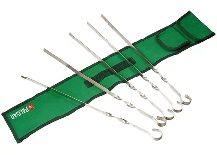 Шампуры с чехлом 45 см 6 шт PALISAD Camping 69573 купить в Перми