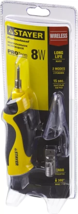Паяльник STAYER &quot;PROFESSIONAL&quot; беспроводной, 4.5В, 8Вт 55409 купить в Перми