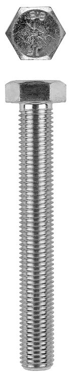 Болт с шестигранной головкой, DIN 933, кл. пр. 8.8, оцинкованный, M20x60мм, 10шт, KRAFTOOL 303074-20-060 303074-20-060 купить в Перми