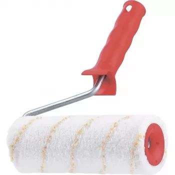 Валик  &quot;МИКРОФИБРА&quot;, с ручкой 8мм, 180 мм, ворс 12 мм, D - 48 мм, D ручки - 8 мм, полиакрил  MATRIX 80772 купить в Перми