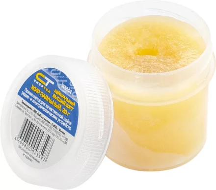 Жир паяльный нейтральный СИБРТЕХ в банке 20 гр. 913344 купить в Перми