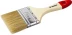 Кисть плоская  ЗУБР &quot;УНИВЕРСАЛ-МАСТЕР&quot;, натуральная щетина, деревянная ручка, 75мм 4-01003-075 купить в Перми