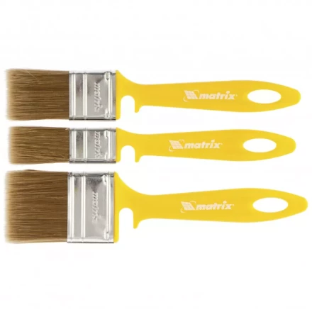Набор кистей Лаки 25 мм 35 мм 50 мм Color Lineпластик Matrix 83367 купить в Перми