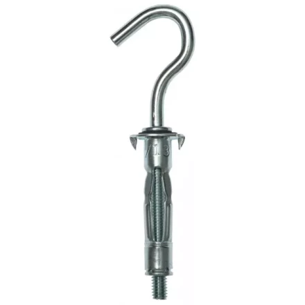 Анкер ЗУБР для пустотелых конструкций оцинкованный, с полукольцом, М4х32х13мм, ТФ2, 120шт 4-302512-04-032 купить в Перми