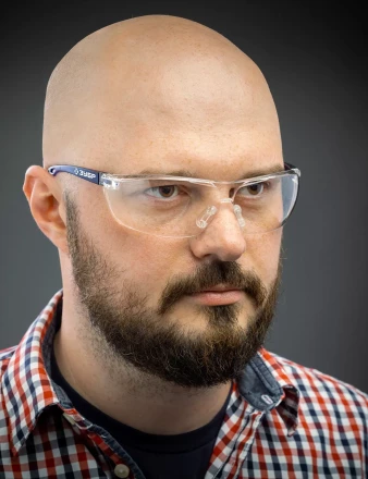 ЗУБР БОЛИД, открытого типа, прозрачные, сферические стёкла устойчивые к запотеванию, защитные очки, Профессионал (110485) купить в Перми