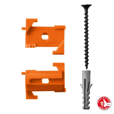 ЗУБР ВИНТ-Н25, 25 шт, набор: СКШМ в комплекте с дюбелем и саморезом (30955-Н25) купить в Перми