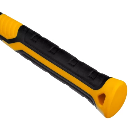 Киянка резиновая, 450 г, черная, фибергласовая рукоятка c TPR покрытием Denzel 11144 купить в Перми