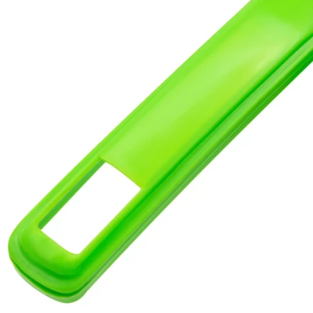 Набор: совок с кромкой 330 x 225 мм и щетка-сметка 285 мм, зеленый, Home Palisad 933115 купить в Перми