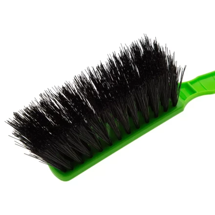 Набор: совок с кромкой 330 x 225 мм и щетка-сметка 285 мм, зеленый, Home Palisad 933115 купить в Перми