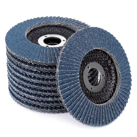 Круг MESSER шлифовальный лепестковый торцевой конический (циркониевый электрокорунд) Z80(К) 125х22 купить в Перми