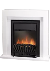 Электрокамин-камин электрический каминокомплект Electrolux Solo EFP/S 4020WS белый купить в Перми