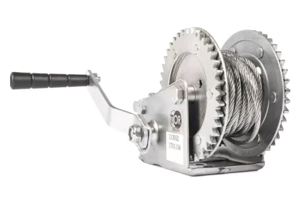 Лебедка ручная TOR ЛН-1200 (LHW) г/п 0,5 т длина троса 10 м (серия G) 113052 купить в Перми