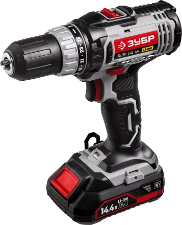 Дрель-шуруповерт 2 АКБ ДШЛ-141 КН серия СТАНДАРТ купить в Перми