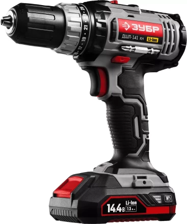 Дрель-шуруповерт 2 АКБ ДШЛ-141 КН серия СТАНДАРТ купить в Перми