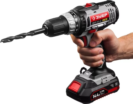 Дрель-шуруповерт 2 АКБ ДШЛ-141 КН серия СТАНДАРТ купить в Перми