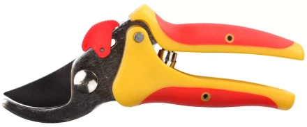 Секатор GRINDA &quot;МИНИ&quot; с 2-комп. ручками, увеличенный захват, макс. диаметр реза - 10мм, 180мм 8-423291 купить в Перми