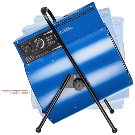 Пушка тепловая круглый корпус ЗТП-15 серия ПРОФЕССИОНАЛ купить в Перми