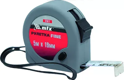 Рулетка Fine 3 м х 13 мм пластиковый корпус  MATRIX 31016 купить в Перми