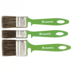 Набор кистей Работы по дереву 25 мм 35 мм 50 мм Color Line пластик Matrix 83379