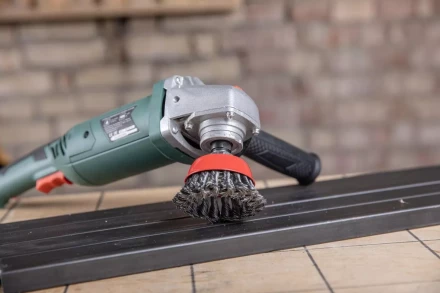 Кордщетка HAMMER чаша 75мм для УШМ витая сталь (207-105) купить в Перми