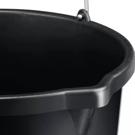 ЗУБР 16 л, ударопрочный пластик, с носиком, строительное ведро (06093-16) купить в Перми