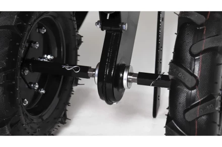 Мотоблок Champion BC8734 (7лс 3F/1R 81см 35см 3,6л 75кг, колеса 4/10&quot; шкив) купить в Перми