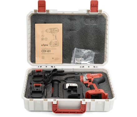 Аккумуляторная ударная дрель-шуруповерт ESPIRA CDI-i01 411053 купить в Перми