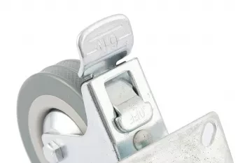 Колесо поворотное с тормозом d-50мм крепление платформенное СИБРТЕХ 68719 купить в Перми