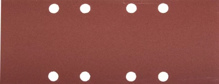 Лист шлифовальный ЗУБР &quot;МАСТЕР&quot;, 8 отверстий, для ПШМ на зажимах, Р320, 93х230мм, 5шт 35591-320 купить в Перми