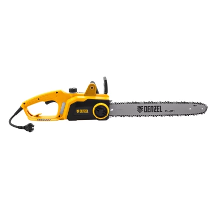 Пила цепная электрическая Denzel EDS-2200P, 2.2 кВт,поперечная, шина 45 см, шаг 3/8, паз 1.3 мм, 63 звена 95617 купить в Перми