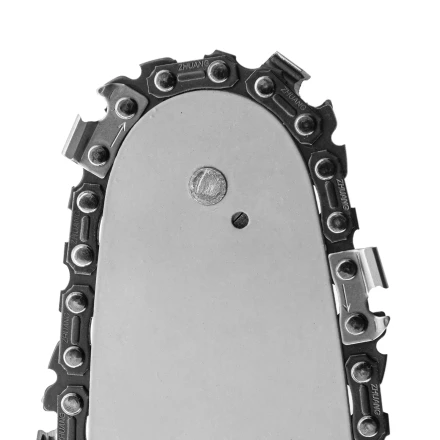 Пила цепная электрическая Denzel EDS-2200P, 2.2 кВт,поперечная, шина 45 см, шаг 3/8, паз 1.3 мм, 63 звена 95617 купить в Перми