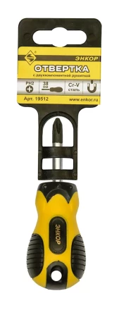 Отвертка PH2х38 мм Энкор 19512 купить в Перми