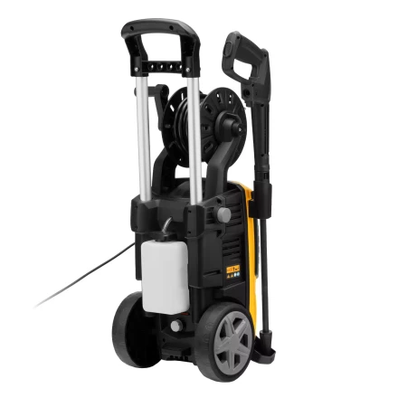 Моечная машина высокого давления Denzel R-180D, 2200 Вт, 180 бар, 380 л/ч, с барабаном купить в Перми