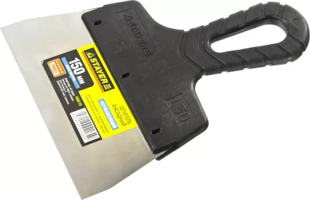 Шпатель STAYER &quot;PROFESSIONAL&quot; фасадный нержавеющий, с пластмассовой ручкой, 150мм 1008-15 купить в Перми