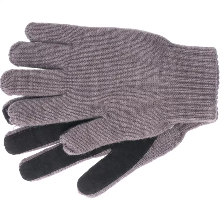 Перчатка двойная полушерстяная спилковый наладонник 150 г Сибртех артикул 68630 купить в Перми
