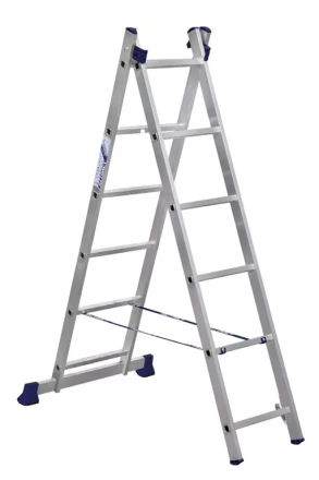 Лестница 2-х секционная алюминиевая 2*6 1013292 купить в Перми