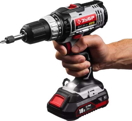 Дрель-шуруповерт 2 АКБ ДШЛ-181 КН серия СТАНДАРТ купить в Перми