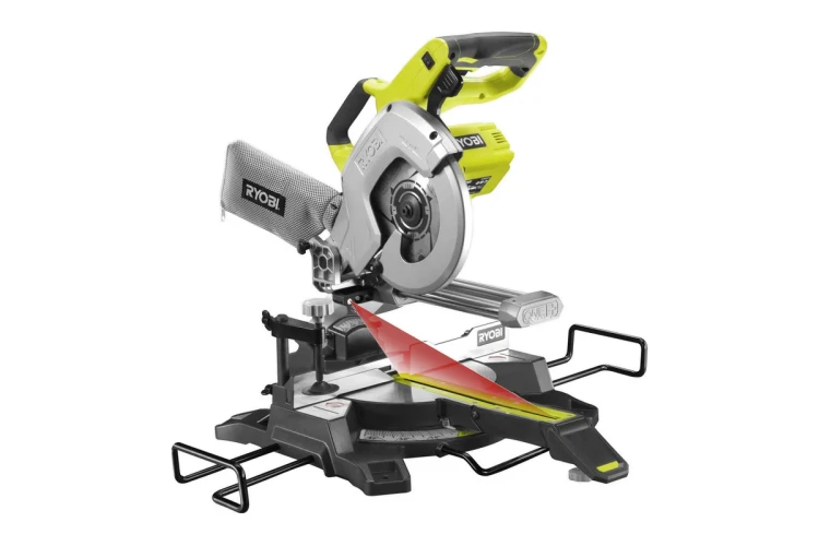 Ryobi Аккумуляторная торцовочно-усовочная пила R18MS216-0 5133003597 купить в Перми