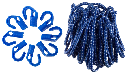 Шнур резиновый крепежный ЗУБР d 8 мм 10 м 8 переставных крюков 40511 купить в Перми