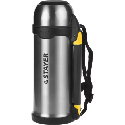 Термос STAYER &quot;COMFORT&quot; туристический, с ручкой, 1000мл 48110-1000 купить в Перми