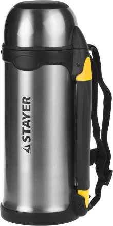 Термос STAYER &quot;COMFORT&quot; туристический, с ручкой, 1000мл 48110-1000 купить в Перми